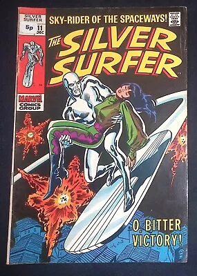 Buy Silver Surfer #11 Silver Age Marvel Comics VG/F • 29.99£