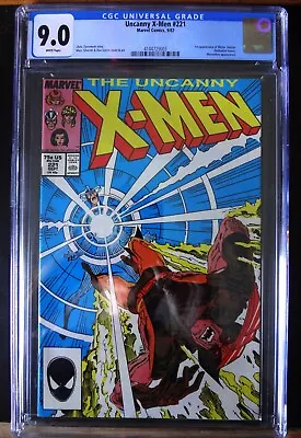 Buy Uncanny X-Men #221 CGC 9.0 🔑 1st App. Mr. Sinister!!🔑1987 • 61.27£