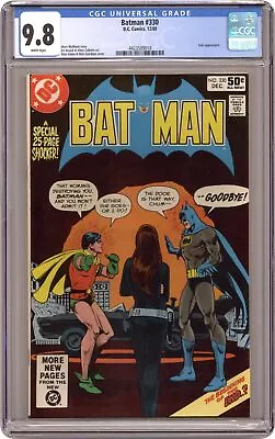 Buy Batman #330 CGC 9.8 1980 4423589018 • 248.51£