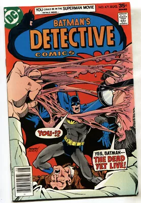 Buy DETECTIVE COMICS #471 1st Modern HUGO STRANGE - Batman • 64.69£