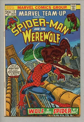 Buy Marvel Team-Up #12, Spider-Man, Werewolf By Night • 21.75£