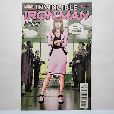 Buy Invincible Iron Man 7 Kate  Niemczyk Women Of Power Cover 2016 Riri Williams  • 52.53£