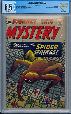 Buy Journey Into Mystery #73 Cbcs 6.5 Reverse Spider-man Prototype Story Cgc Like • 660.12£