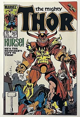 Buy Thor #363 - Marvel Comic 1986 - VF/NM -KEY- Thor Becomes A Frog • 3.84£