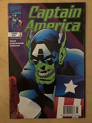 Buy Captain America Volume 3 #6, Marvel Comics, June 1998, NM • 3.90£