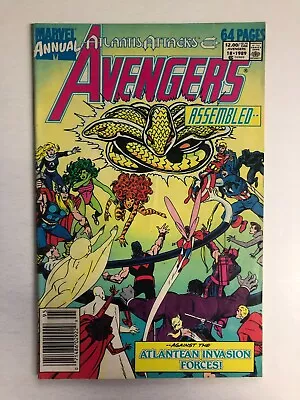 Buy Avengers Annual #18 - Michael Higgins - 1989 - Possible CGC Comic • 1.75£