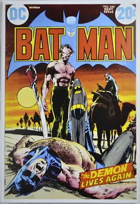 Buy BATMAN #244 Cover PRINT Neal Adams Art Ras Al Ghul • 16.63£
