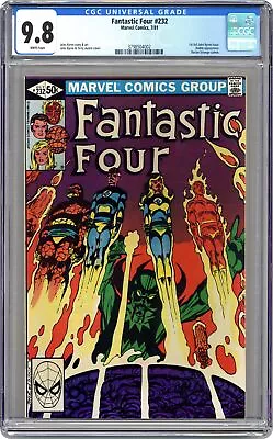 Buy Fantastic Four #232 CGC 9.8 1981 3798504002 • 116.49£