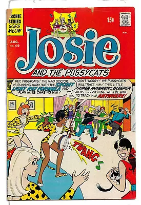 Buy Josie & The Pussycats #49 (Archie Series) Aug. 1970  Condition – (GD/VG) • 11.26£