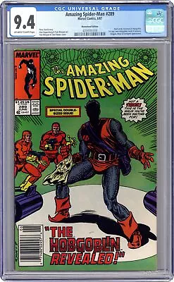 Buy Amazing Spider-Man #289N CGC 9.4 Newsstand 1987 4359591009 • 74.55£