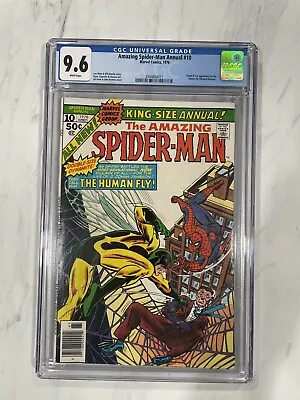 Buy Amazing Spider-Man Annual #10, CGC 9.6 (NM+). 1976 1st App. Of The Human Fly • 143.67£