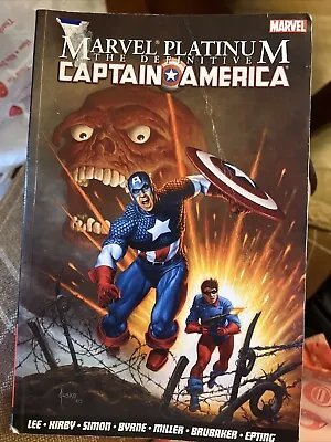 Buy Marvel Platinum: The Definitive Captain America TPB VF Marvel Panini 2011 • 2£