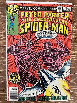 Buy 🔥Spectacular Spider-Man #27 (1979)  1st App Frank Miller Daredevil MCU • 34.95£