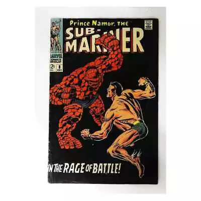 Buy Sub-Mariner #8  - 1968 Series Marvel Comics VG Minus Full Description Below [g& • 47.82£