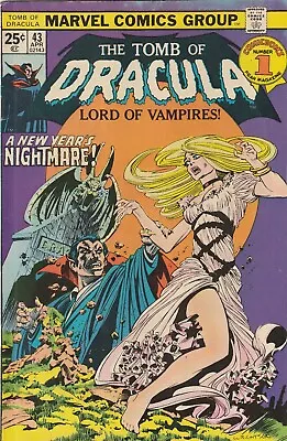 Buy  The Tomb Of Dracula  43, April 1976; Marvel Comics Group Comic Book: Very Good! • 14.76£