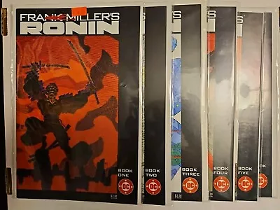 Buy Frank Miller's Ronin #1, #2, #3, #4, #5, #6 COMPLETE SET (DC, 1983, KEY, LOT) • 24.85£