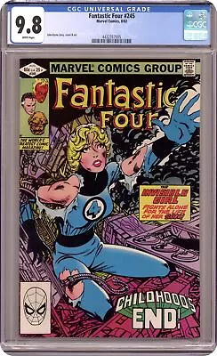 Buy Fantastic Four #245D CGC 9.8 1982 4432357005 • 93.19£