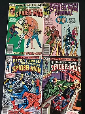 Buy Peter Parker, The Spectacular Spider-Man #23 #45 & Annuals #2 #3 Newsstand • 19.41£