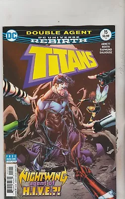 Buy Dc Comics Titans #15 November 2017 Rebirth 1st Print Nm • 4.65£