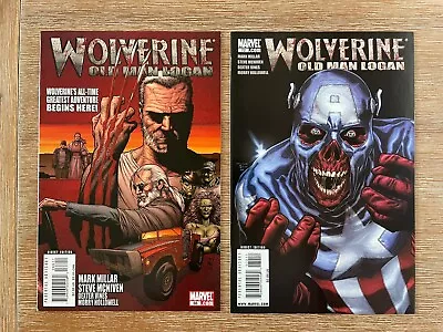 Buy Wolverine V3 #66 & 72 Key 1st Old Man Logan • 23.26£