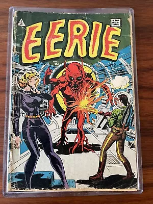 Buy Eerie #1 - Wally Wood Cover • 54.36£