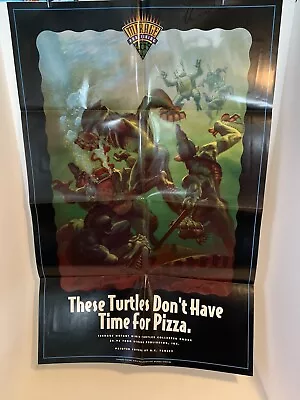 Buy 1993 Teenage Mutant Ninja Turtles Poster 34” X 22” Farley TMNT • 18.63£