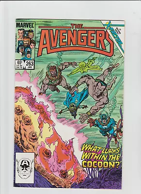Buy Marvel The Avengers #263 Jan 1986 1ST APP X FACTOR RETURN JEAN GREY VF • 7.76£