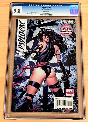 Buy Psylocke #1 (2010) Limited Series Cgc 9.8 David Finch Cover • 291.23£