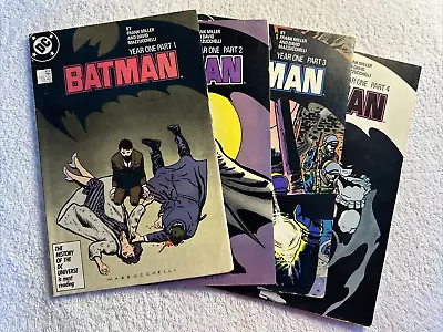 Buy Batman 404 To 407 Year One Part 1–4 DC Comics Frank MIller David Mazzuchelli • 36.65£