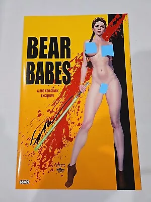 Buy Bear Babes 1 Leah Jedi Star Wars Nude Risque Cosplay Signed Jacob Bear 65/69 COA • 34.95£
