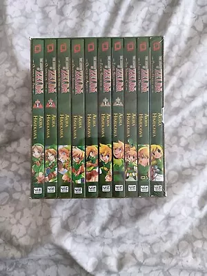 Buy The Legend Of Zelda Manga Box Set Volume 1-10 By Akira Himekawa • 40£