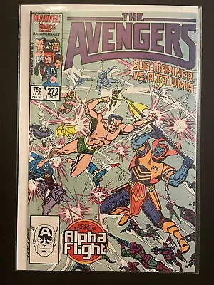 Buy Avengers 272 High Grade 9.2 Marvel Comic Book D52-193 • 7.76£