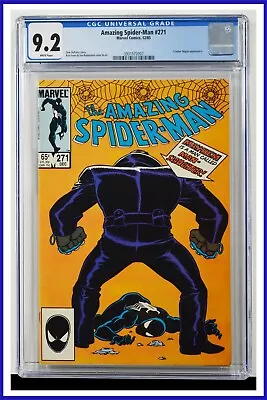 Buy Amazing Spider-Man #271 CGC Graded 9.2 Marvel 1985 White Pages Comic Book. • 60.58£