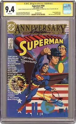 Buy Superman #400 CGC 9.4 SS Bolland/Simonson/Sienkiewicz/Grell 1984 2504947002 • 275.70£