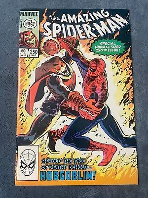 Buy Amazing Spider-Man #250 1984 Marvel Comic Book Key Issue Hobgoblin App VF/NM • 50.48£