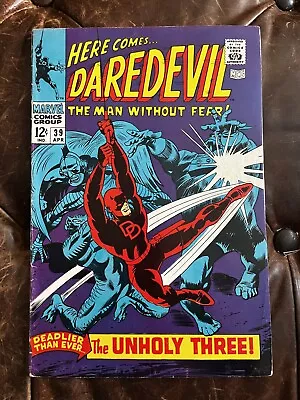Buy Daredevil #39 Stilt-Man Cover (1969 Marvel Comics) Silver Age!!! • 18.80£