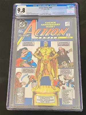 Buy Action Comics #600 1988 CGC 9.8 Golden Anniversary Issue Newly Graded! • 97.08£