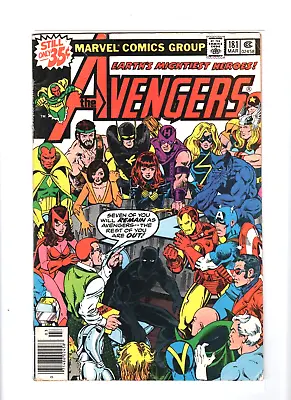 Buy Avengers 181 (1978) 1st Scott Lang Ant Man VF 8.0 High-Def Scan Bronze Age • 23.29£