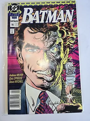 Buy Batman Annual #14 Origin Of Two-Face Newstand UNREAD COPY Bagged/Boarded VF • 7.57£