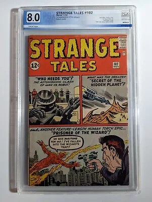 Buy Strange Tales 102 (Marvel 1962) PGX 8.0 1st Wizard • 382.87£