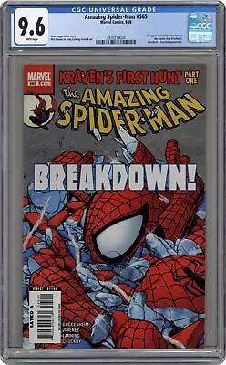 Buy Amazing Spider-Man #565 CGC 9.6 2008 3970219024 • 74.55£