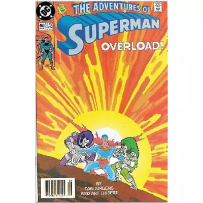 Buy Adventures Of Superman #469 Newsstand  - 1987 Series DC Comics VF+ [k; • 3.76£
