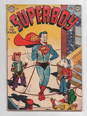 Buy Dc Comics  Superboy 10  1950  First Lana Lang  Low Grade  Golden Age • 427.13£