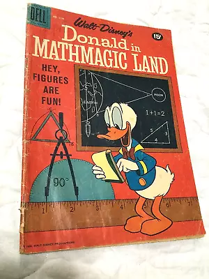 Buy Walt Disney's Donald In MATHMAGIC LAND - Dell Comic - Donald Duck • 5.05£