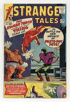 Buy Strange Tales #124 GD/VG 3.0 1964 • 19.42£