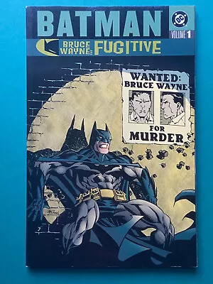 Buy BATMAN Bruce Wayne Fugitive Vol 1 TPB NM (DC 2002) 1st Print Graphic Novel • 15.99£
