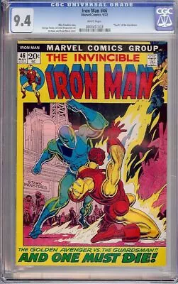 Buy Iron Man #46 (Marvel, 1972) CGC 9.4 • 233.40£