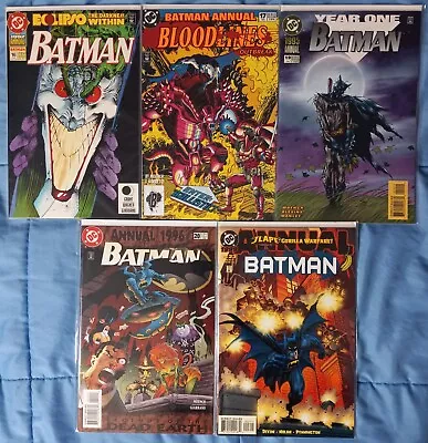 Buy Batman (1940) Annual #16,17,19,20,23 VF+ To NM 1992,1993,1995,1996,1999 • 11.64£