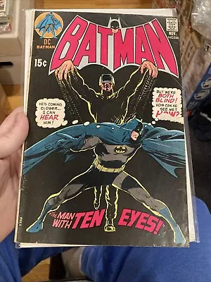 Buy Batman #226 - 1st App Ten Eyed Man - Neal Adams Cover - DC Comics - 1970 • 77.66£