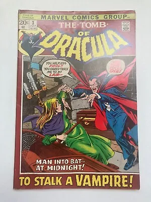 Buy Tomb Of Dracula #3 - 1st Appearance Of Rachel Van Helsing (Marvel, 1972) VG • 27.18£